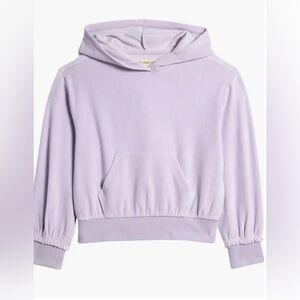 Tucker + Tate Light Purple Kids' Velour Hoodie